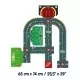 Puzzle gigant Circuit urban Djeco 24 piese Puzzle gigant Circuit urban Djeco 24 piese