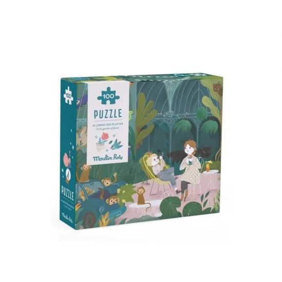 Puzzle de observatie Intre plante 100 piese Moulin Roty Puzzle de observatie Intre plante 100 piese Moulin Roty