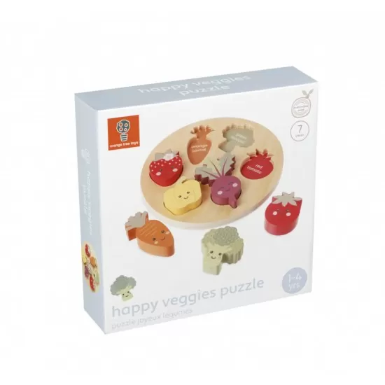 Puzzle legume si fructe Orange Tree Toys Puzzle legume si fructe Orange Tree Toys
