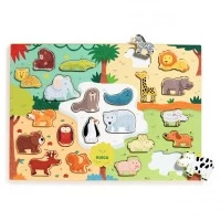 Puzzle lemn Animo Djeco 22 piese