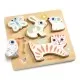 Puzzle lemn BabyAnimali Djeco 5 piese Puzzle lemn BabyAnimali Djeco 5 piese