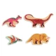 Puzzle lemn Dinozauri Djeco 22 piese Puzzle lemn Dinozauri Djeco 22 piese