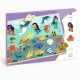 Puzzle lemn Ocean Djeco 22 piese