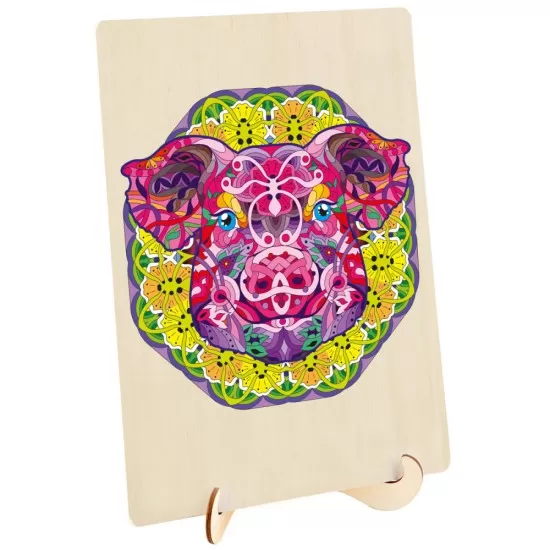 Puzzle lemn Porc 121 piese