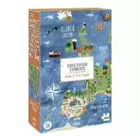 Puzzle Londji 200 piese - Descopera Europa