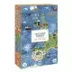 Puzzle Londji 200 piese - Descopera Europa Puzzle Londji 200 piese - Descopera Europa