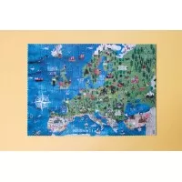 Puzzle Londji 200 piese - Descopera Europa