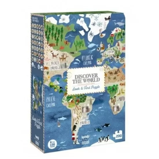 Puzzle Londji Descopera lumea Puzzle Londji Descopera lumea