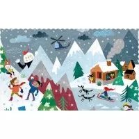 Puzzle reversibil Londji Haideti la munte!