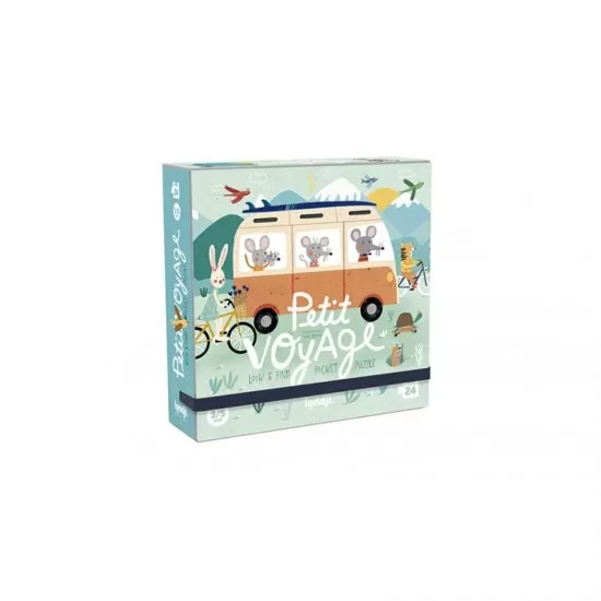 Puzzle Londji 24 piese - In calatorie Puzzle Londji 24 piese - In calatorie