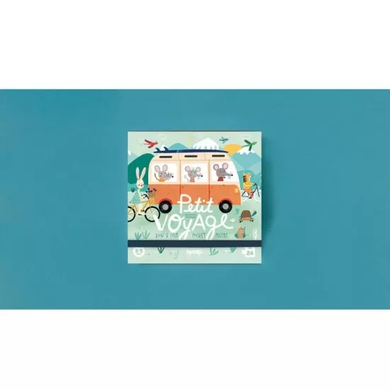 Puzzle Londji 24 piese - In calatorie Puzzle Londji 24 piese - In calatorie