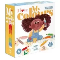 Puzzle Londji Iubim culorile 