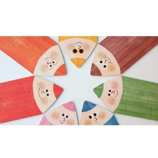 Puzzle Londji Iubim culorile Puzzle Londji Iubim culorile