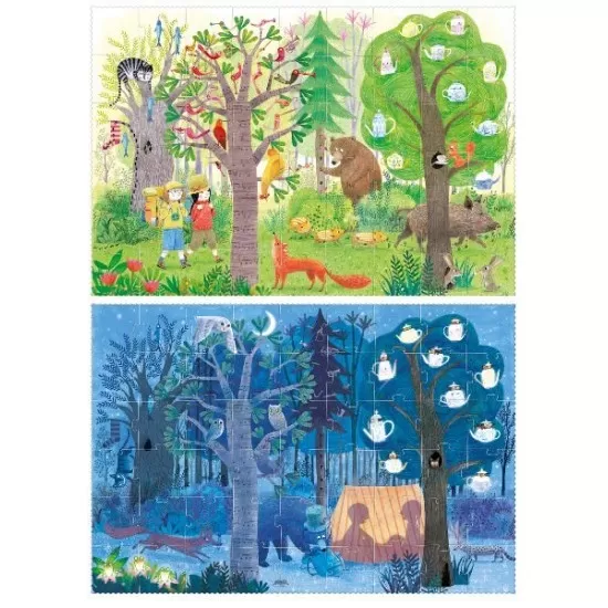 Puzzle Londji reversibil zi si noapte Puzzle Londji reversibil zi si noapte