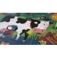 Puzzle gigant Londji 36 piese - Vacuta Moo la ferma Puzzle gigant Londji 36 piese - Vacuta Moo la ferma