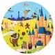 Puzzle observatie 54 piese Djeco - Povesti renumite Puzzle observatie 54 piese Djeco - Povesti renumite