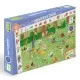 Puzzle observatie Gradina micilor prieteni Djeco 35 piese