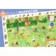 Puzzle observatie Gradina micilor prieteni Djeco 35 piese