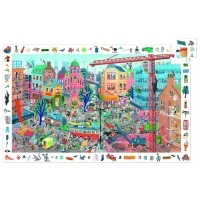 Puzzle observatie Orasul Djeco 200 piese