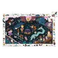 Puzzle observatie Scoala de vrajitori Djeco 54 piese
