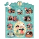Puzzle poveste Pinocchio Djeco 54 piese