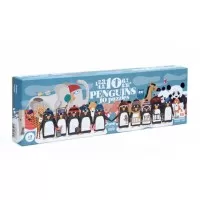 Puzzle progresiv 1,2,3..10 pinguini Londji