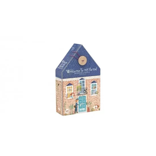 Puzzle reversibil 36 piese Londji - Bun venit acasa Puzzle reversibil 36 piese Londji - Bun venit acasa