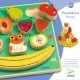 Puzzle si joc de echilibru fructe Djeco