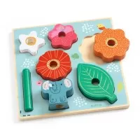 Puzzle si joc de stivuire Djeco