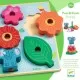 Puzzle si joc de stivuire Djeco