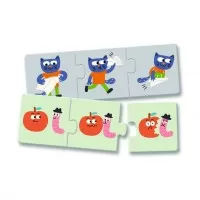 Puzzle trio povesti Djeco 24 piese
