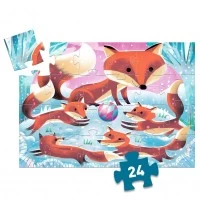 Puzzle Vulpita Ginger Djeco 24 piese