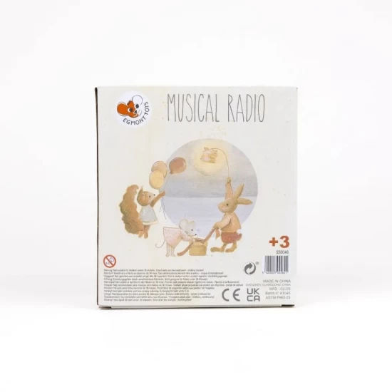 Radio muzical pentru copii Prietenii Egmont Toys