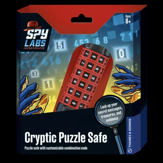 Jucarie Seif cu Puzzle Cifrat Thames & Kosmos