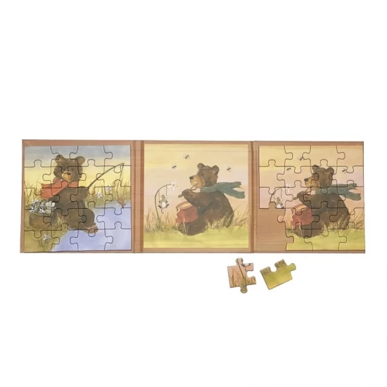 Set 2 puzzle-uri magnetice Ursuletul de plus Egmont Toys Set 2 puzzle-uri magnetice Ursuletul de plus Egmont Toys