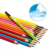 Set 24 creioane acuarela Djeco