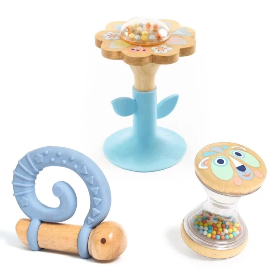 Set 3 jucarii bebe Djeco
