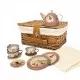 Set de joaca ceai in cos picnic Egmont Toys - Muzicantii din Bremen Set de joaca ceai in cos picnic Egmont Toys - Muzicantii din Bremen