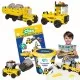 Set Clics de construit vehicule de constructie 5 in 1 Set Clics de construit vehicule de constructie 5 in 1