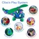 Set de construit cu magnet Clixo Itsy pack Blue-Green 30 Set de construit cu magnet Clixo Itsy pack Blue-Green 30