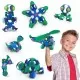 Set de construit cu magnet Clixo Itsy pack Blue-Green 30 Set de construit cu magnet Clixo Itsy pack Blue-Green 30
