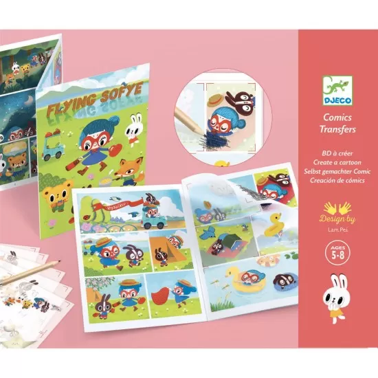 Set creativ Animatie Djeco Sofie Set creativ Animatie Djeco Sofie