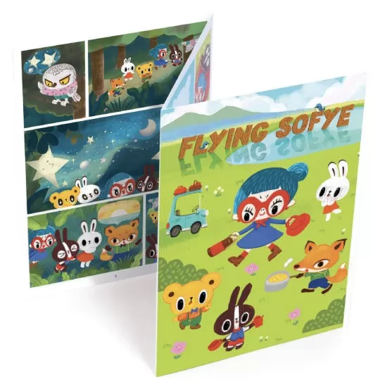 Set creativ Animatie Djeco Sofie Set creativ Animatie Djeco Sofie
