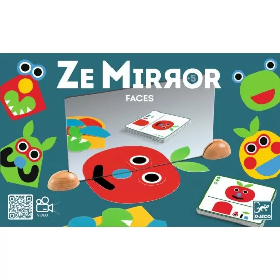 Set creativ cu oglinzi Djeco Ze mirror Faces Set creativ cu oglinzi Djeco Ze mirror Faces