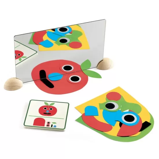 Set creativ cu oglinzi Djeco Ze mirror Faces Set creativ cu oglinzi Djeco Ze mirror Faces