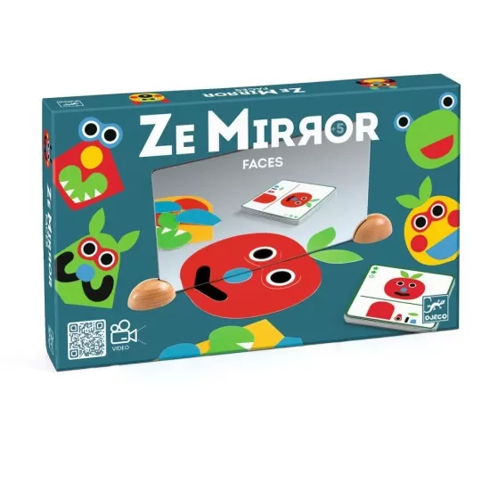Set creativ cu oglinzi Djeco Ze mirror Faces Set creativ cu oglinzi Djeco Ze mirror Faces