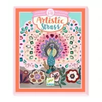 Set creativ cu strasuri Frumusete salbatica Djeco