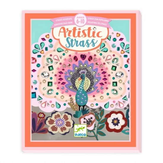 Set creativ cu strasuri Frumusete salbatica Djeco Set creativ cu strasuri Frumusete salbatica Djeco
