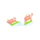 Set creativ de stickere reutilizabile Ferma Djeco
