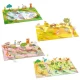 Set creativ de stickere reutilizabile Ferma Djeco